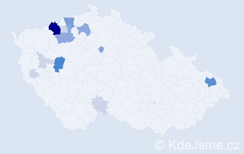 Příjmení: 'Adi', počet výskytů 46 v celé ČR