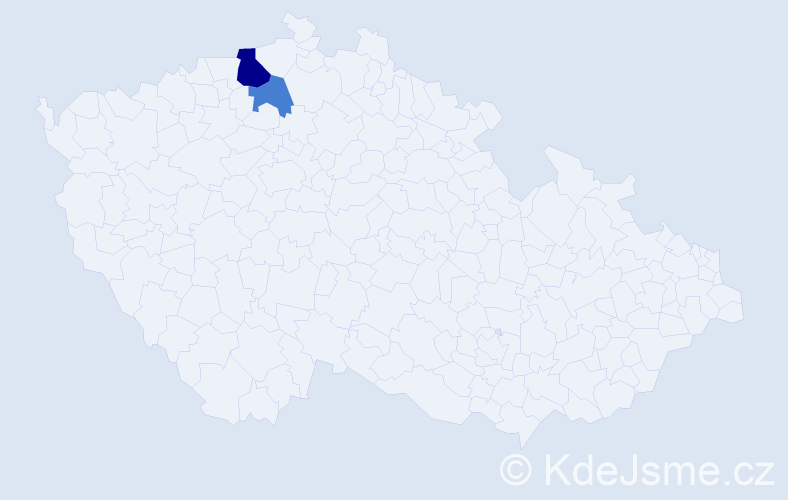 Příjmení: 'Rampousek', počet výskytů 4 v celé ČR