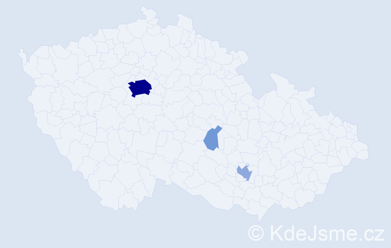 Příjmení: 'Arzumanyan', počet výskytů 9 v celé ČR