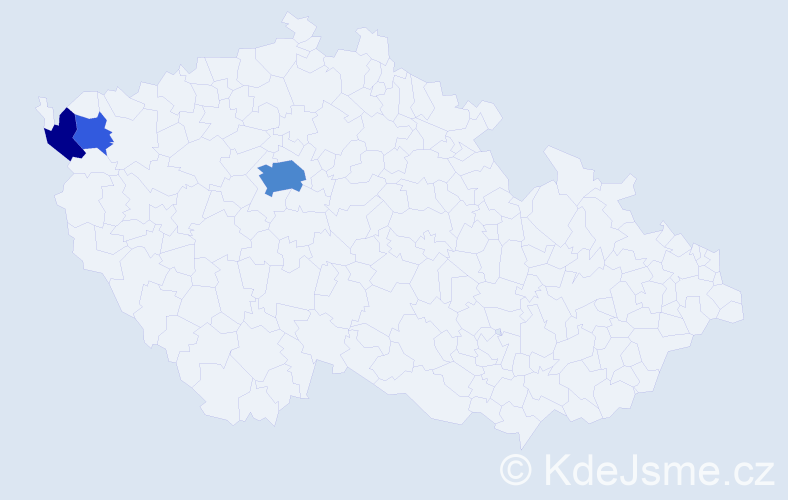 Příjmení: 'Keilwerth', počet výskytů 10 v celé ČR