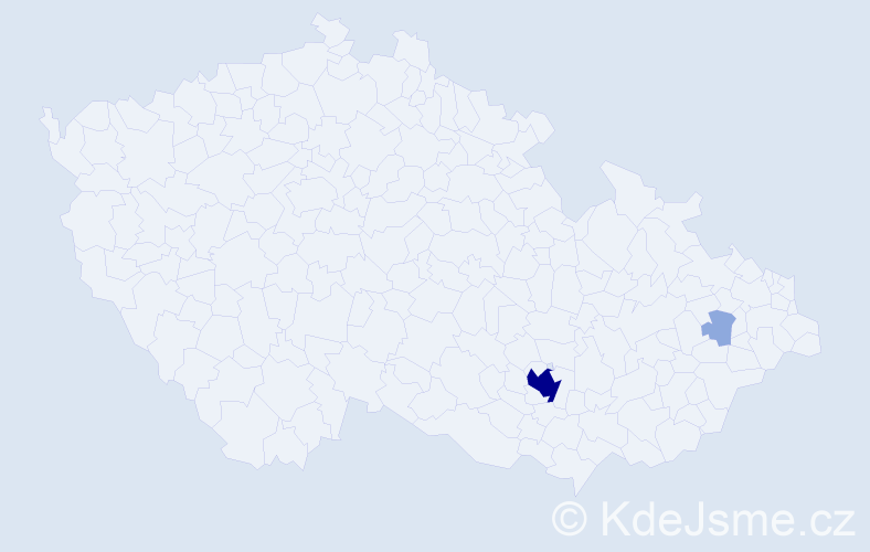 Příjmení: 'Grosche', počet výskytů 7 v celé ČR