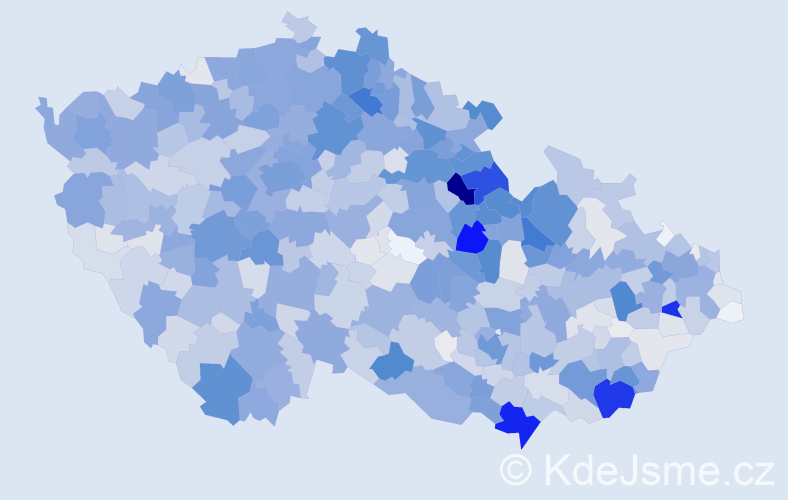 Příjmení: 'Bartošová', počet výskytů 7132 v celé ČR