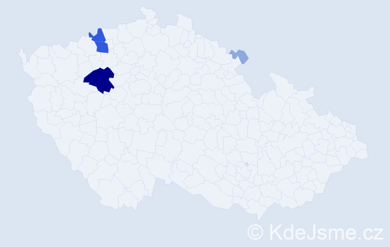 Příjmení: 'Proškovská', počet výskytů 12 v celé ČR