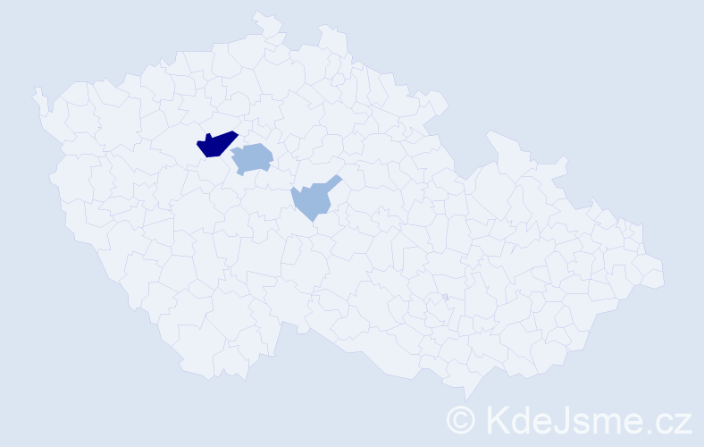 Příjmení: 'Manzl', počet výskytů 6 v celé ČR