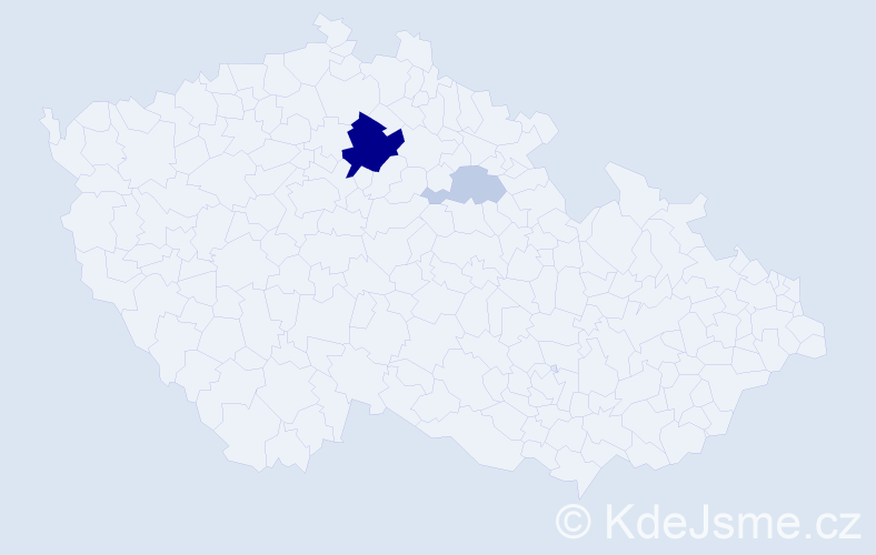 Příjmení: 'Scheiflerová', počet výskytů 9 v celé ČR