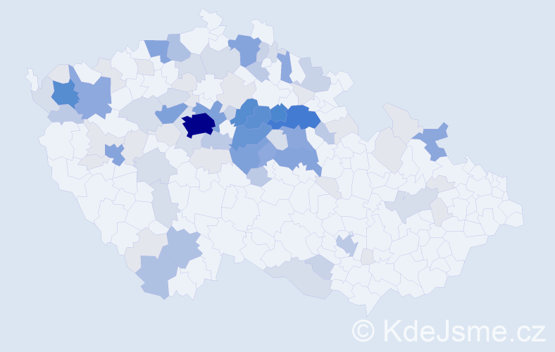 Příjmení: 'Drahokoupilová', počet výskytů 339 v celé ČR