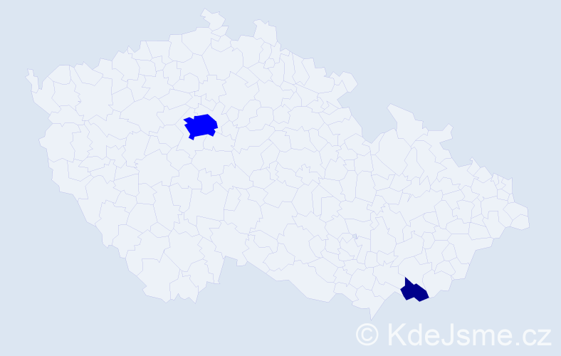 Příjmení: 'Reichsfeld', počet výskytů 5 v celé ČR