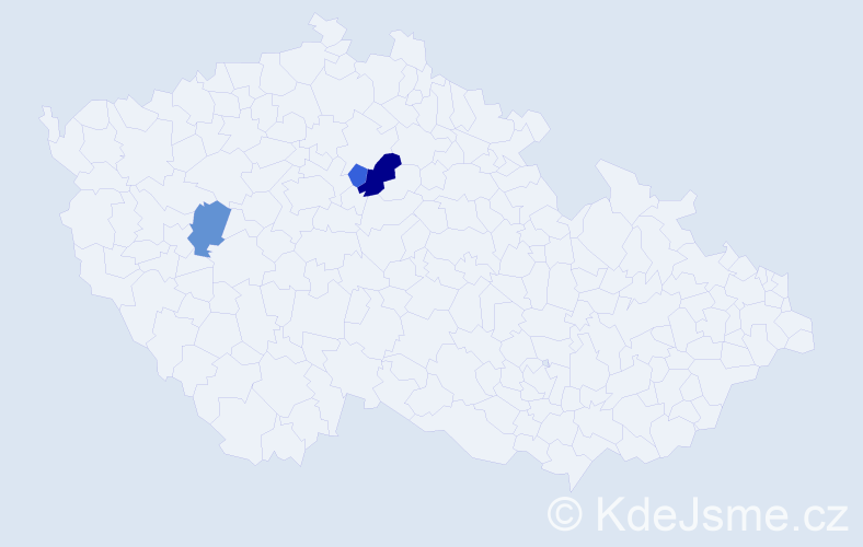 Příjmení: 'Michalčuková', počet výskytů 11 v celé ČR