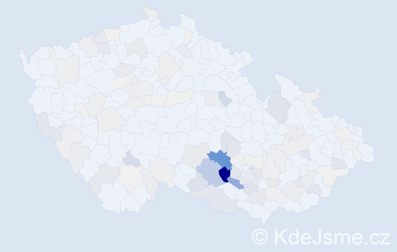 Příjmení: 'Chytková', počet výskytů 336 v celé ČR