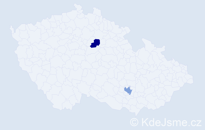 Příjmení: 'Zmorayová', počet výskytů 6 v celé ČR