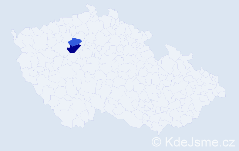 Příjmení: 'Rim', počet výskytů 8 v celé ČR