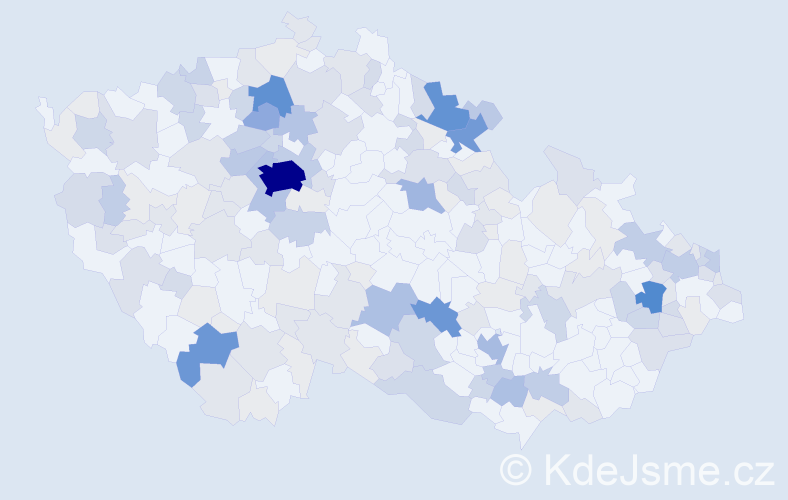 Příjmení: 'Rosová', počet výskytů 623 v celé ČR