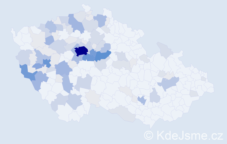 Příjmení: 'Kaše', počet výskytů 378 v celé ČR