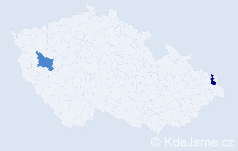 Příjmení: 'Rohrsetzer', počet výskytů 14 v celé ČR
