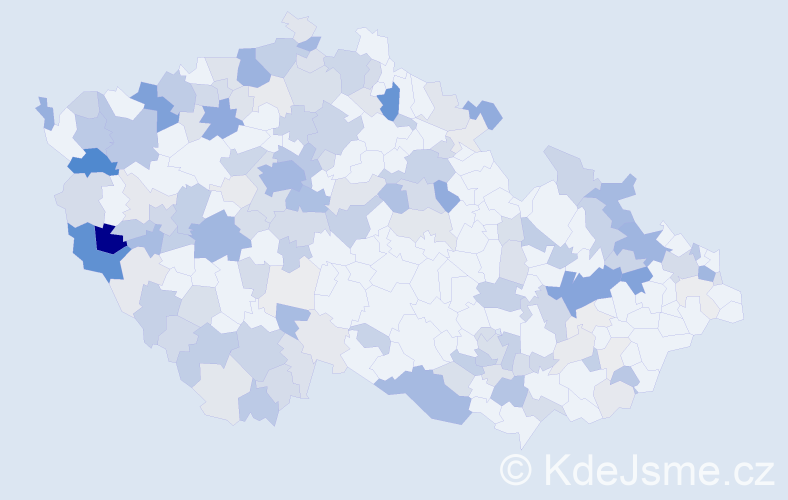 Příjmení: 'Beck', počet výskytů 523 v celé ČR