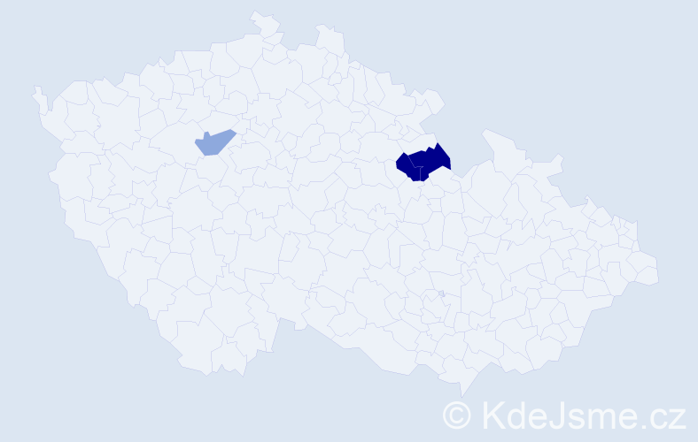 Příjmení: 'Forche', počet výskytů 19 v celé ČR