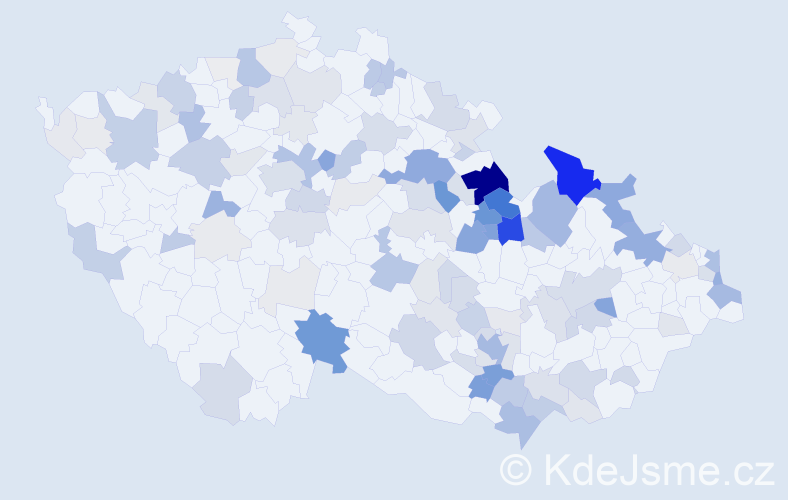 Příjmení: 'Neugebauerová', počet výskytů 410 v celé ČR