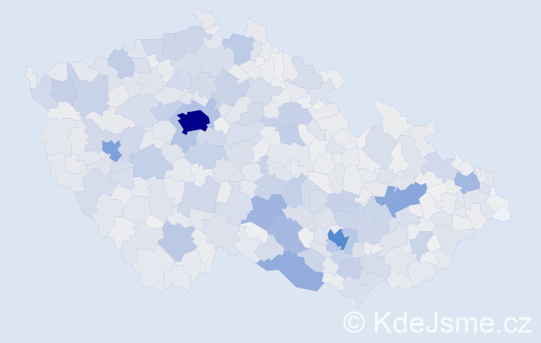 Příjmení: 'Fiala', počet výskytů 9212 v celé ČR