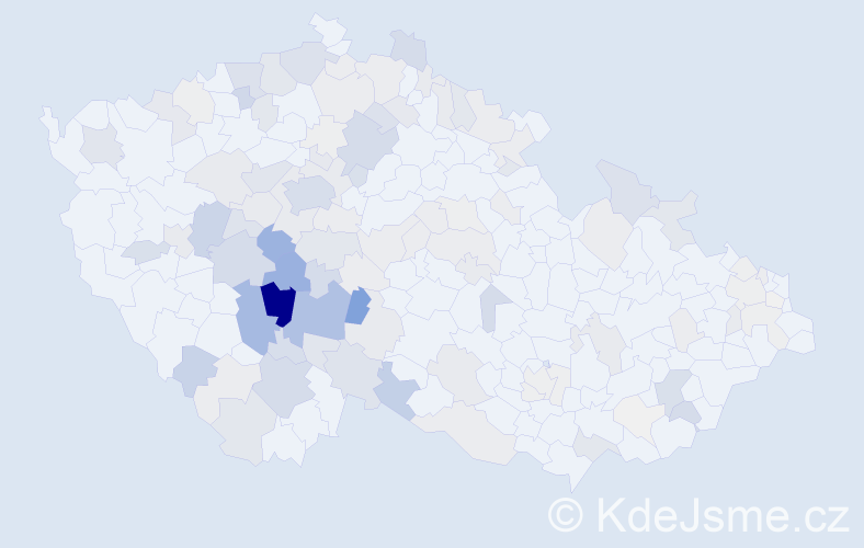 Příjmení: 'Kofroňová', počet výskytů 493 v celé ČR