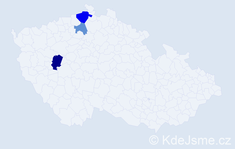 Příjmení: 'Morozovová', počet výskytů 11 v celé ČR