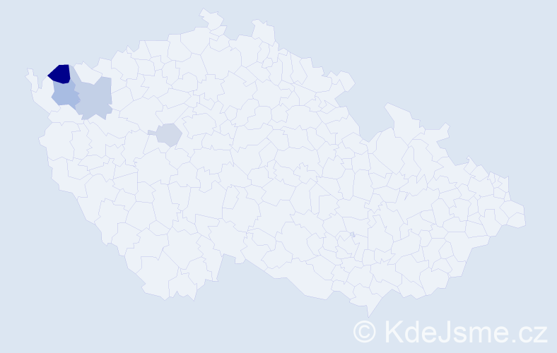 Příjmení: 'Plaubová', počet výskytů 10 v celé ČR
