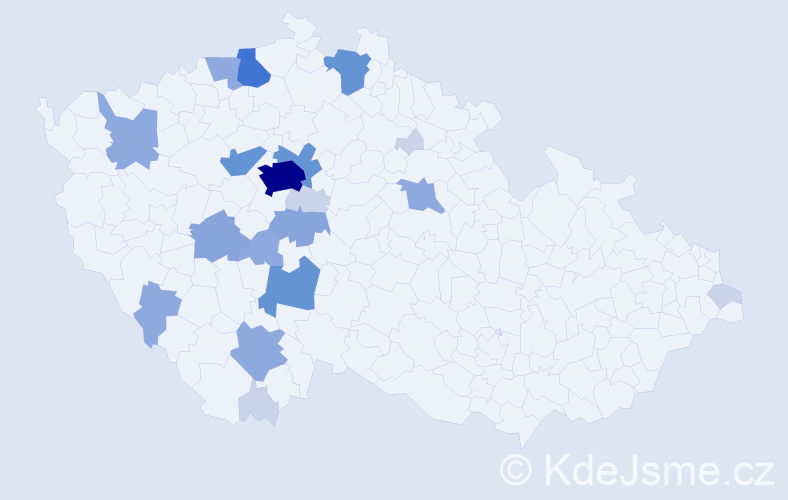 Příjmení: 'Chmátal', počet výskytů 62 v celé ČR