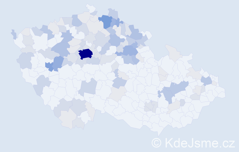 Příjmení: 'Rieger', počet výskytů 358 v celé ČR