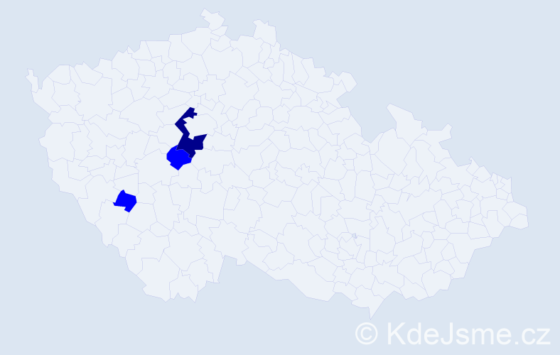 Příjmení: 'Loktionova', počet výskytů 4 v celé ČR