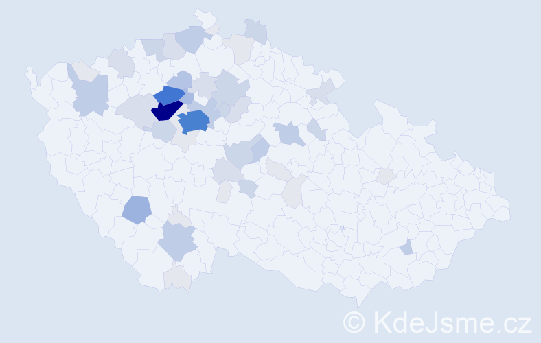 Příjmení: 'Beznoska', počet výskytů 178 v celé ČR