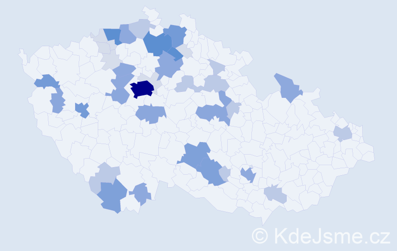 Příjmení: 'Herbst', počet výskytů 141 v celé ČR