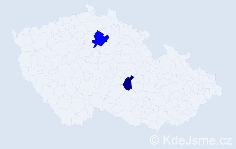 Příjmení: 'Sirsch', počet výskytů 3 v celé ČR