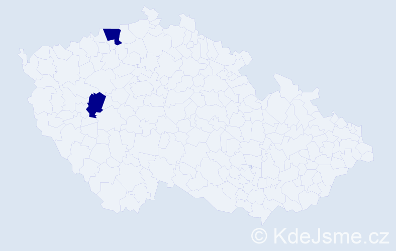 Příjmení: 'Baranchuk', počet výskytů 2 v celé ČR