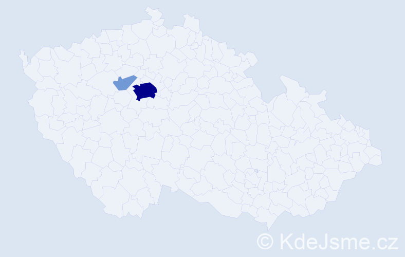 Příjmení: 'Žegklitz', počet výskytů 8 v celé ČR