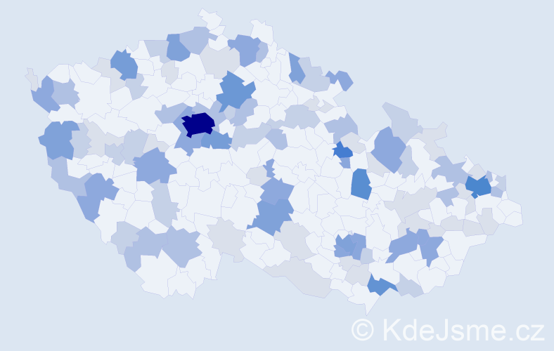 Příjmení: 'Blaško', počet výskytů 274 v celé ČR