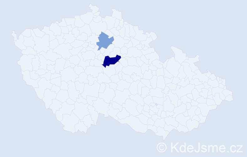 Příjmení: 'Burrows', počet výskytů 4 v celé ČR