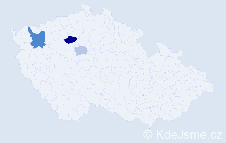 Příjmení: 'Grushetskaya', počet výskytů 4 v celé ČR