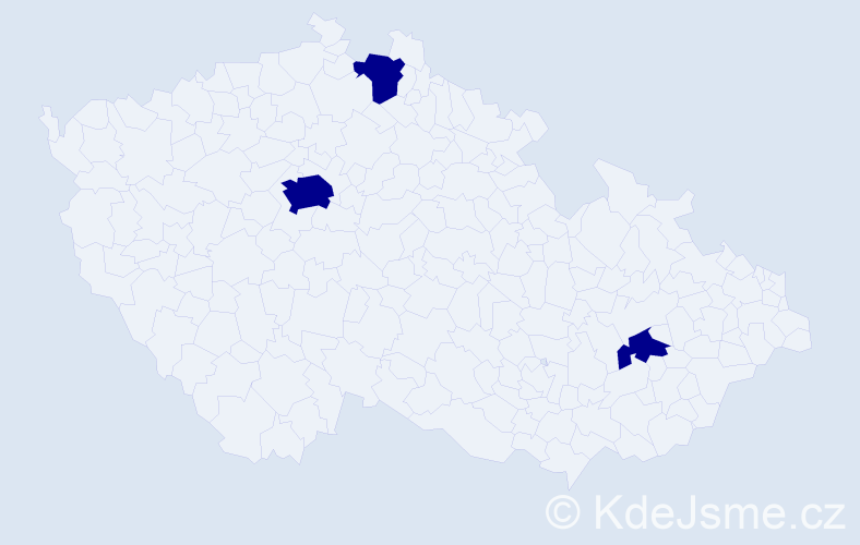 Příjmení: '"Nguyen Linh"', počet výskytů 3 v celé ČR