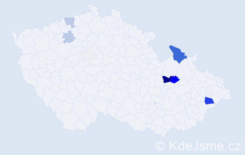 Příjmení: 'Geppert', počet výskytů 22 v celé ČR