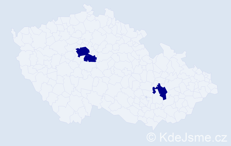 Příjmení: 'Mikolowitschová', počet výskytů 3 v celé ČR