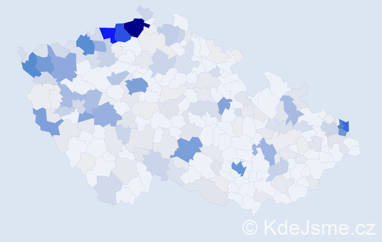 Příjmení: 'Ferko', počet výskytů 1021 v celé ČR