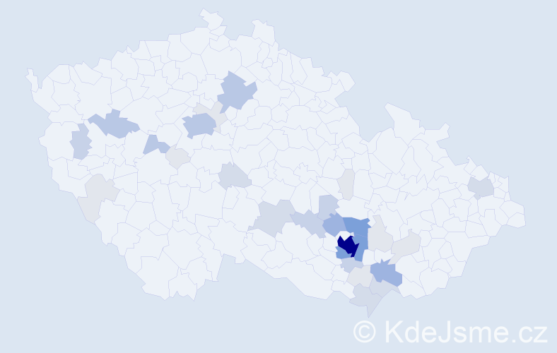 Příjmení: 'Knecht', počet výskytů 113 v celé ČR