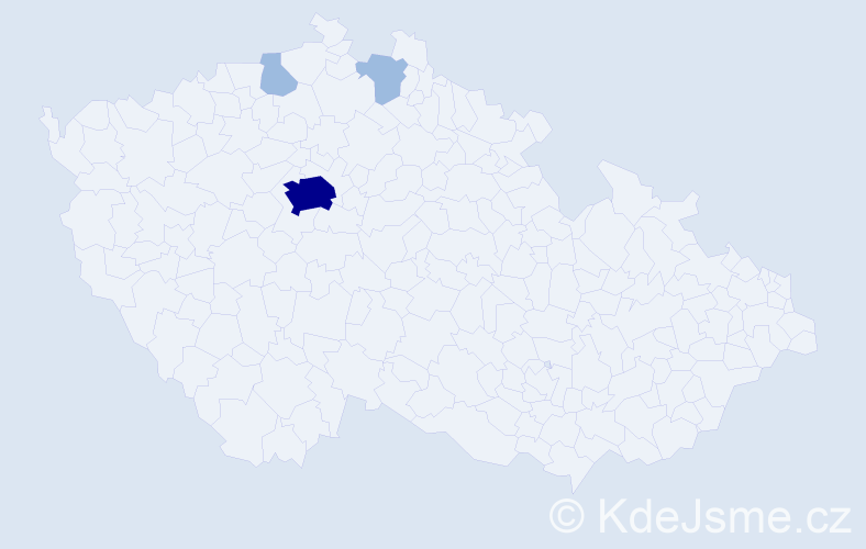 Příjmení: '"Ben Said"', počet výskytů 6 v celé ČR
