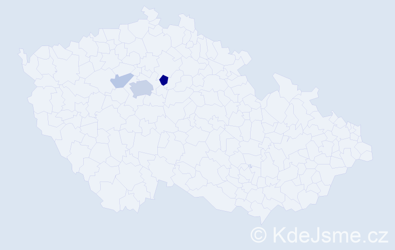 Příjmení: 'Czivišová', počet výskytů 8 v celé ČR