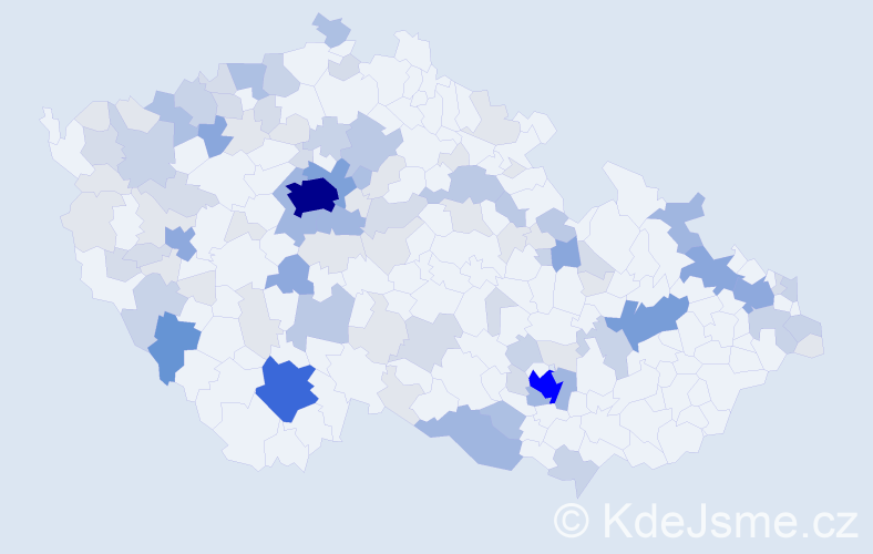 Příjmení: 'Lerch', počet výskytů 334 v celé ČR