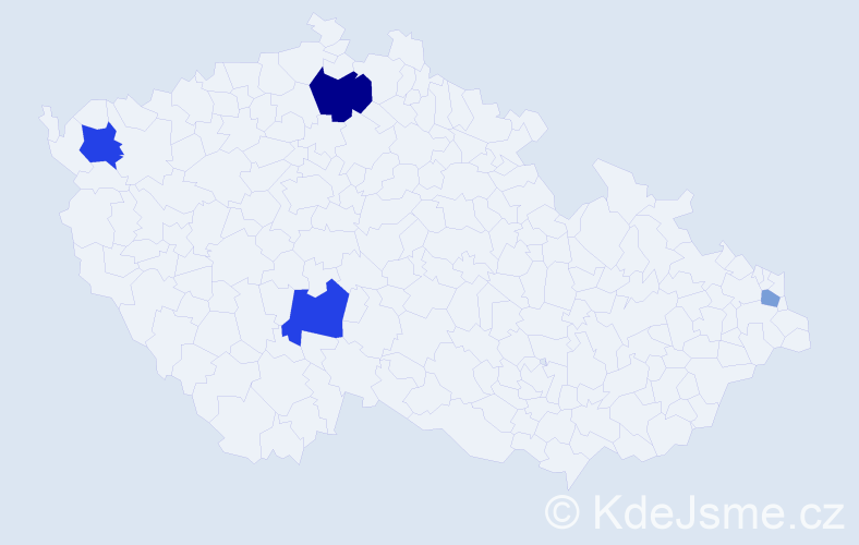 Příjmení: 'Škvarček', počet výskytů 8 v celé ČR