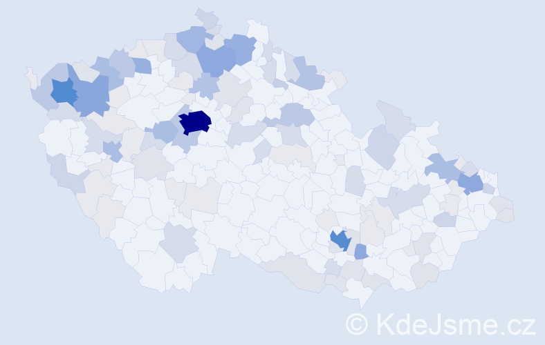Příjmení: 'Lorenz', počet výskytů 387 v celé ČR