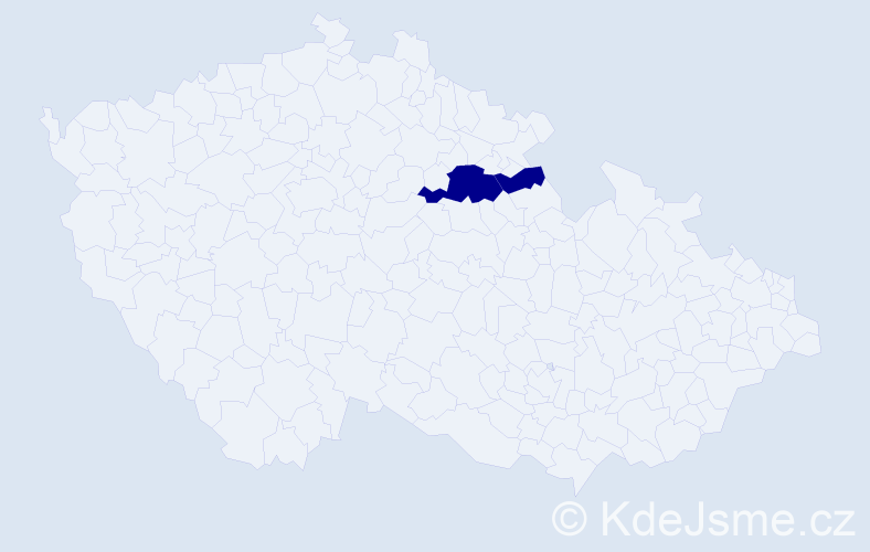 Příjmení: 'Stenson', počet výskytů 2 v celé ČR