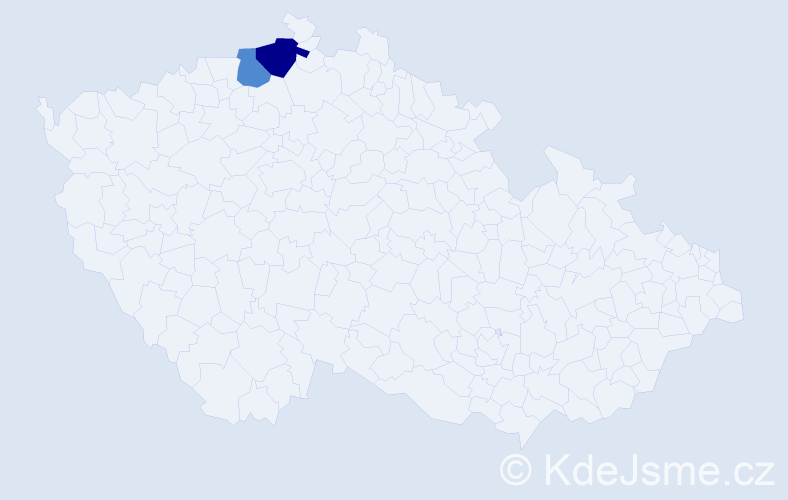 Příjmení: 'Krinertová', počet výskytů 13 v celé ČR