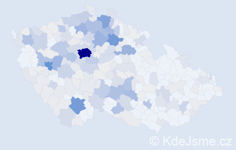 Příjmení: 'Zikmund', počet výskytů 1214 v celé ČR