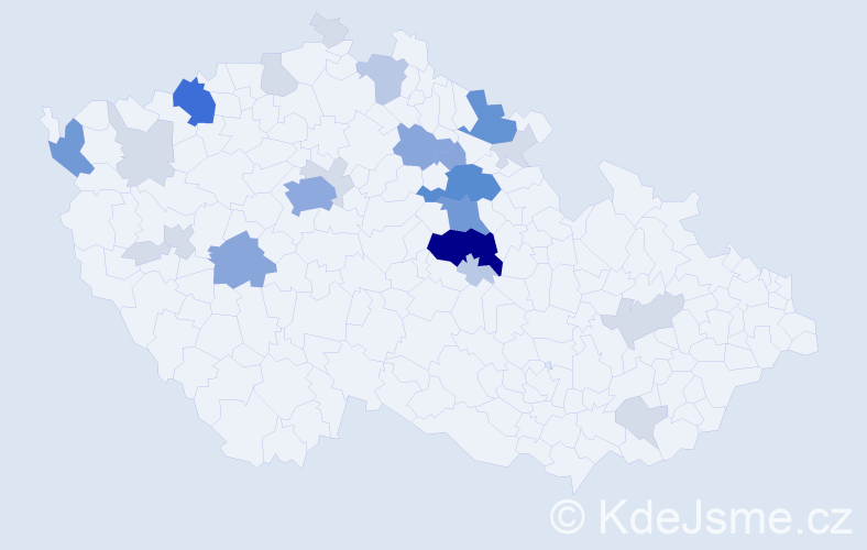 Příjmení: 'Drahá', počet výskytů 83 v celé ČR